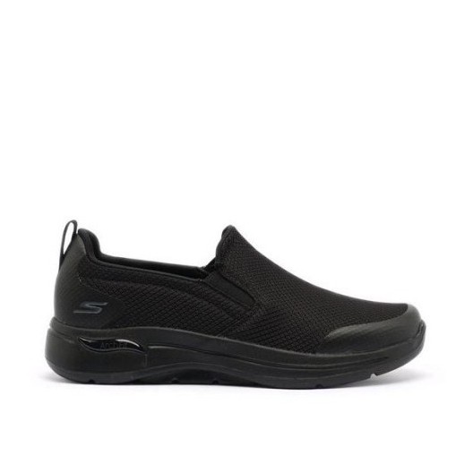 sepatu skechers Go walk Arch Fit men Air Cooled Black