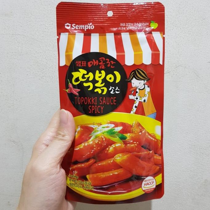 

^%^%^%^%] SEMPIO Topokki Sauce SWEET/SPICY 150gr - Saus Topokki Korea NonHalal - SPICY