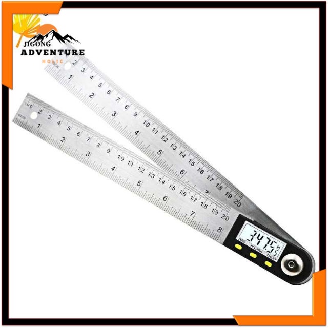 

JIGONG Penggaris Digital Inclinometer Goniometer Level Angle 20 cm - TL454 - AHPR ADHB