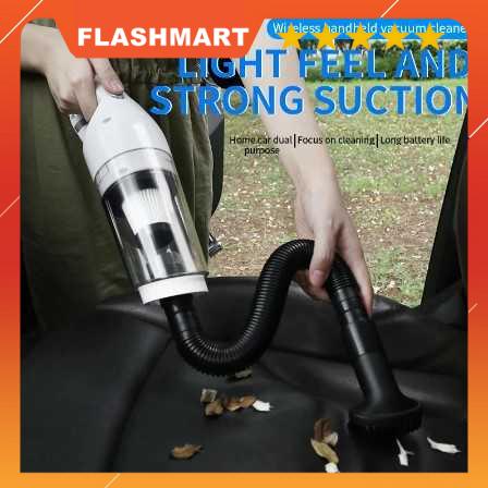 FLASHMART Penyedot Debu Mobil Handheld Wireless Vacuum Cleaner 120W - LT-113CG