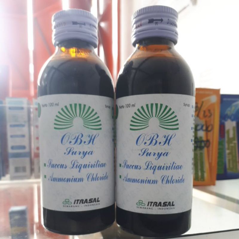 OBH SURYA  Itrasal Obat Batuk Hitam