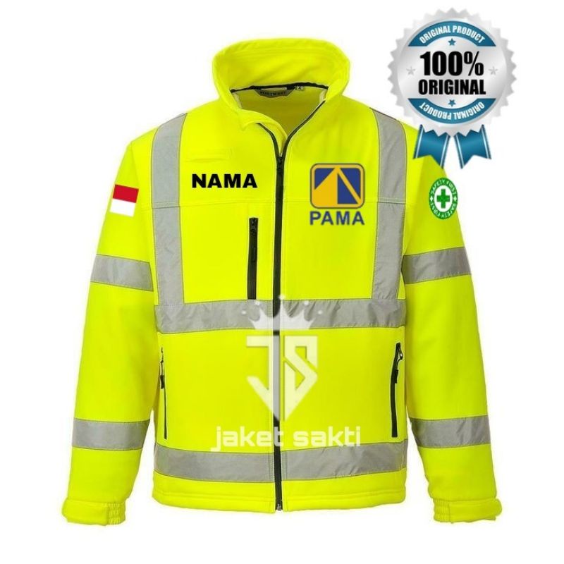 JAKET safety jaket k3 jaket tambang jaket reading jaket kerja CASTEM logo nama perusahaan