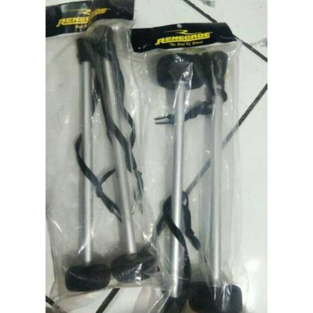 Stik bass Stik Hadroh Stik Tenor Stik Bass Aluminium Spons Padat