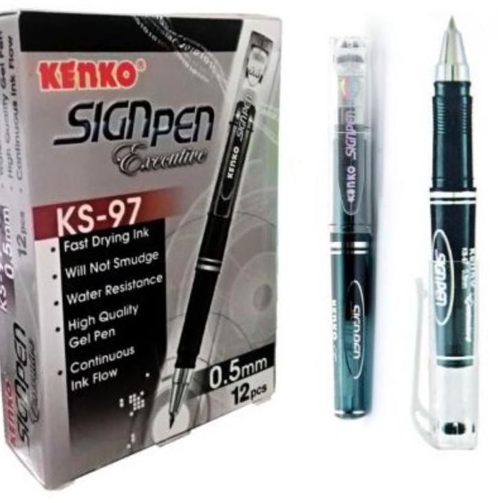 

Flash Discount Pulpen Kenko KS - 97 SignPen (1pak/12pcs)