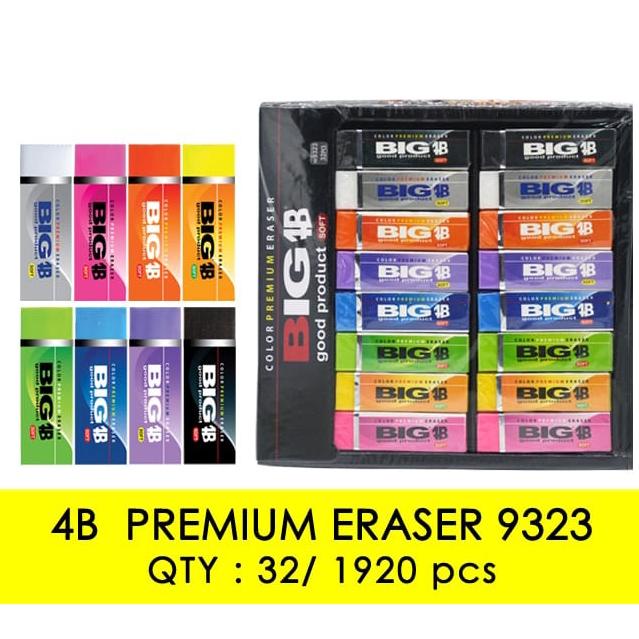 

Promo Habis 1 Pcs Penghapus Tanggung B32 9323 Premium Big / Stip Pensil (R-2013)