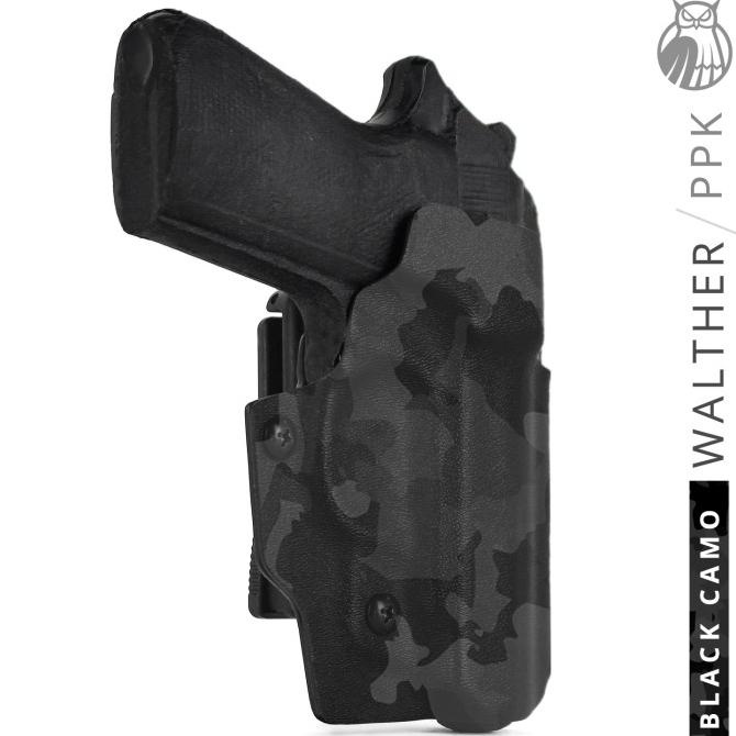 Kydex Holster Walther Ppk Ppks Owb Black Camo Pax Dynamics