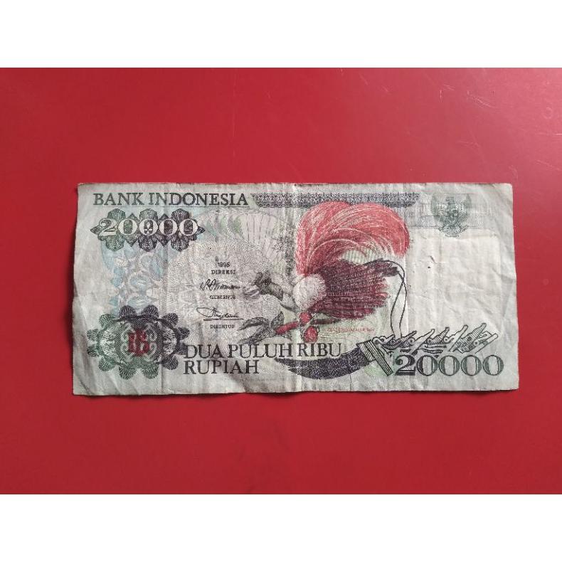 Termurah Uang Kertas Kuno 20Rb Rupiah Seri Cendrawasih