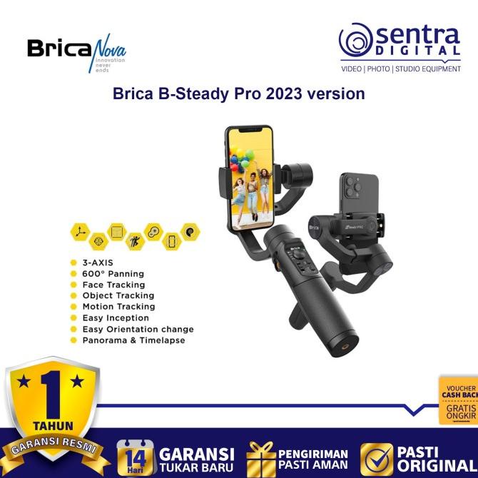 Brica B-Steady Pro New 2023 3-Axis Stabilizer | B-Steady Pro 2023