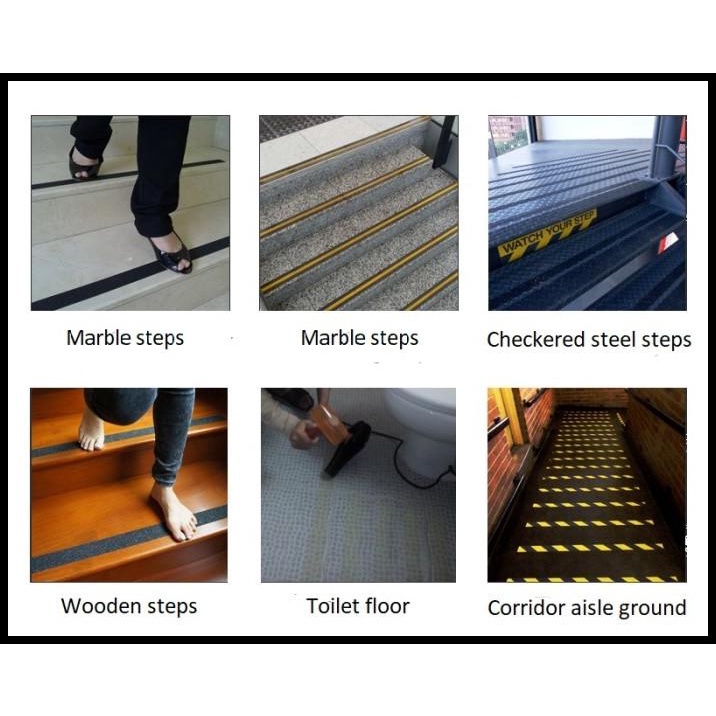 

Lakban Anti Slip Anti Licin Lakban Lantai Safety Grip