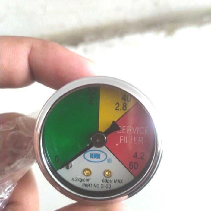 PRESSURE GAUGE FILTER