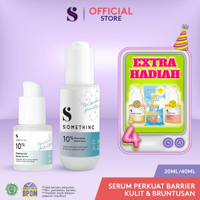 SOMETHINC 10% Niacinamide Barrier Serum