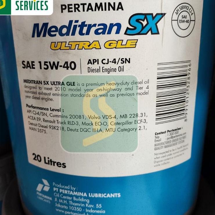 Baru Laris Meditran SX Ultra / MSX Ultra GLE API CJ-4/SN - Repack