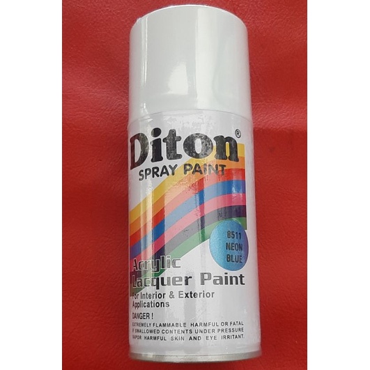 CAT SEMPROT DITON WARNA NEON BLUE