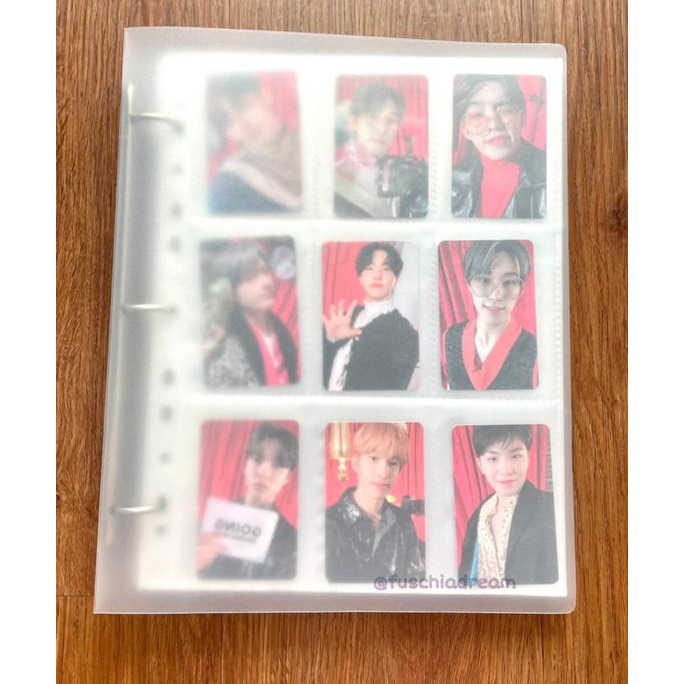

Binder + 9p Sleeve Photocard Polaroid KPOP