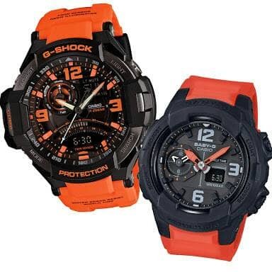 Terlaris Casio Gshock Couple Ga-1000-4A & Baby'G Bga-230-4B Original