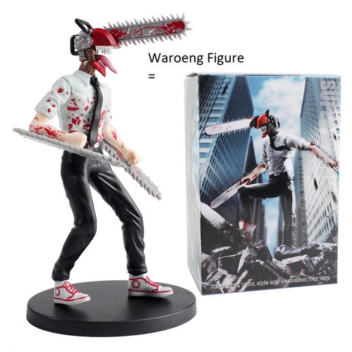 Denji Power Makima ChainSaw Man Action Figure Statue H-r779