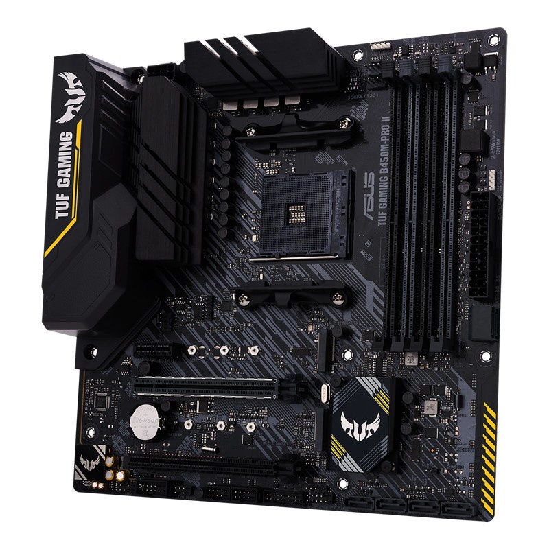 ASUS TUF GAMING B450M PRO II - Micro ATX Motherboard AM4