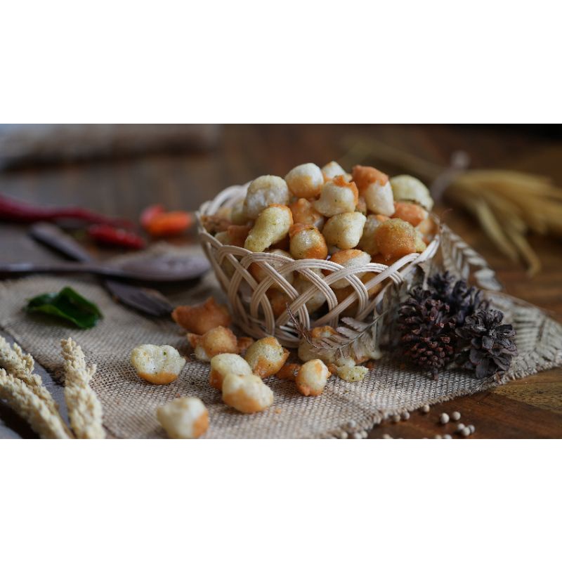 

Maiso (somai) Premium Daun Jeruk Original Pedas 240gr Pank Kriux's