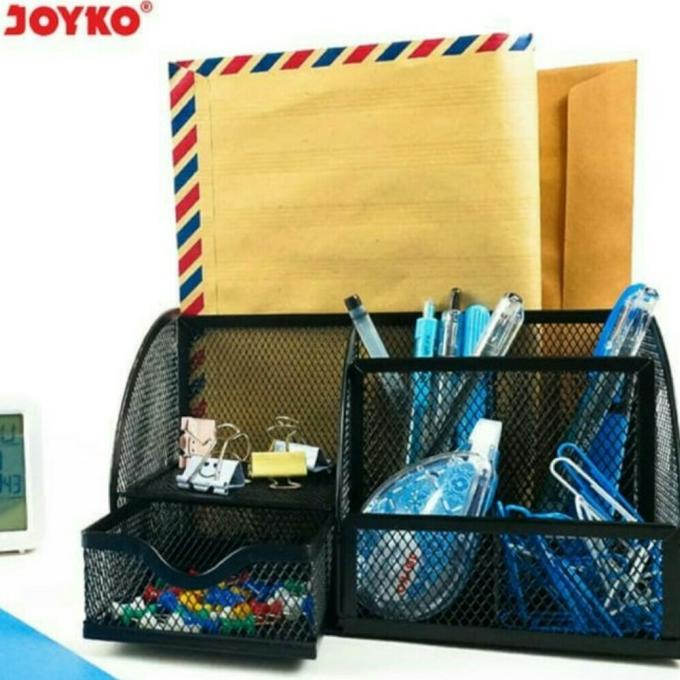 

desk set jaring joyko DS 22/tempat pulpen meja joyko