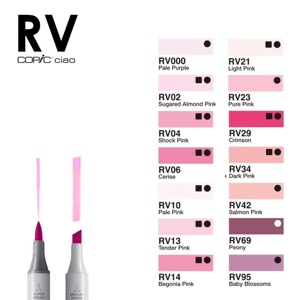 

Trending [Bms Tangerang] Copic Ciao Marker Rv Series (1Pcs) #Ccm