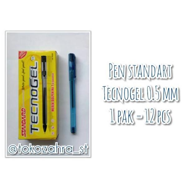 

Garansi Resmi Pen Standart Technogel 0,5 Hitam/Biru