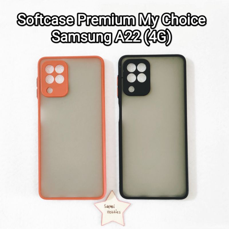 Samsung A22 (4G) Softcase Premium My Choice (COD)