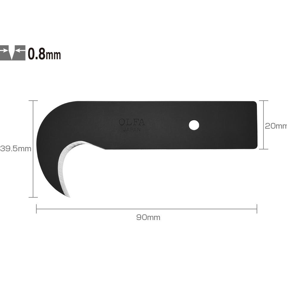 

Garansi Resmi Olfa Refill Mata Cutter Spare Blade Hob-1 (1Pcs Pack)