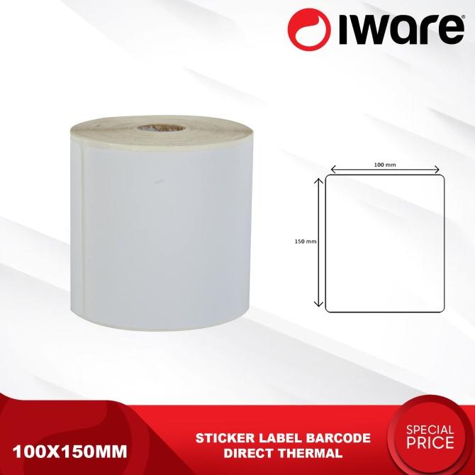 

TERBARU...!!! STICKER LABEL BARCODE DIRECT THERMAL 100X150MM ISI 250PSC