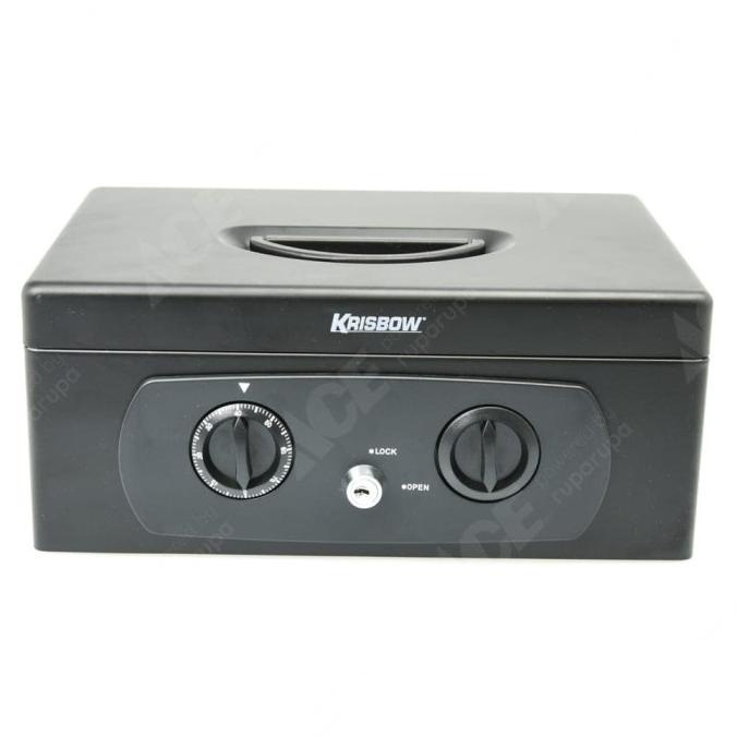 

Krisbow Cash Box - Hitam