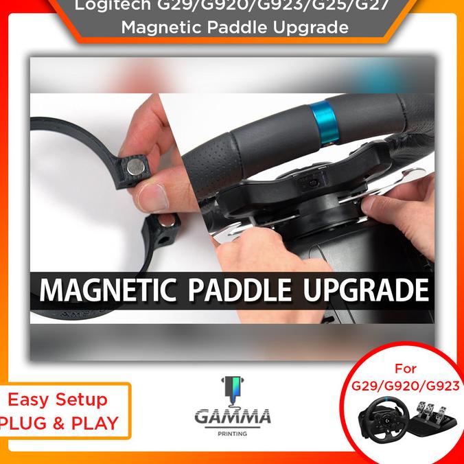 Logitech G29 G920 G923 G27 Magnetic Paddle Shift Shifter Upgrade Mod