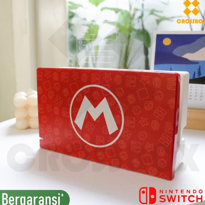 Case Cover Dock Nintendo Switch V1 V2 Oled/Casing Cover Dock Mario