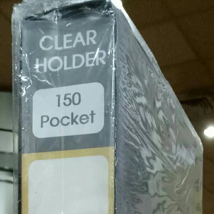 

Clear holder/ display book folio isi 150 pocket INTERX