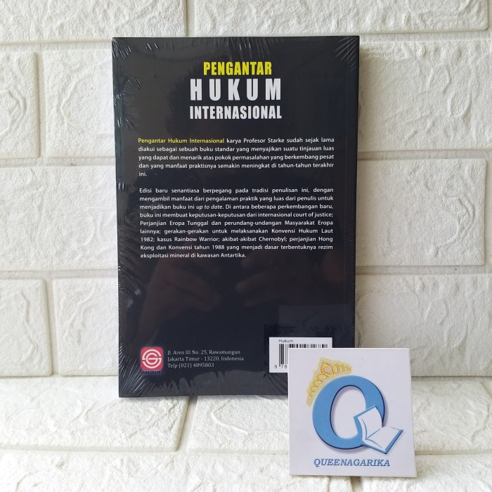 Diskon Spesial Buku Pengantar Hukum Internasional Starke Terbaru