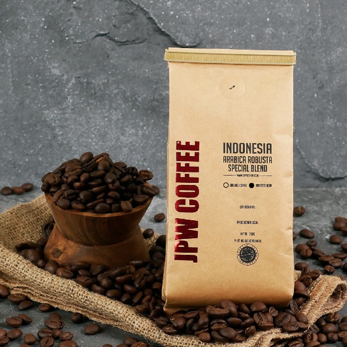 

TERLARIS JPW Coffee Kopi Special Blend 1Kg Roasted - Specialty Grade Coffee /KOPI EUBE/KOPI KAPAL