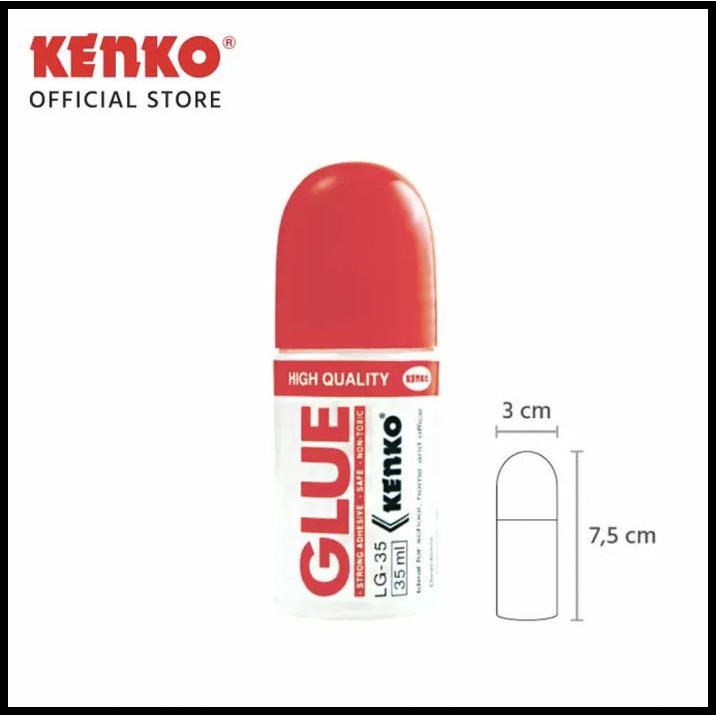 

Lem Cair/ Liquid Glue Kenko Lg-35 (35Ml)