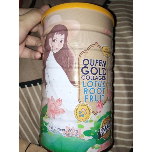 oufen lotus root powder ou fen akar bunga teratai oufen gold collagen lotus root fruit buah buahan