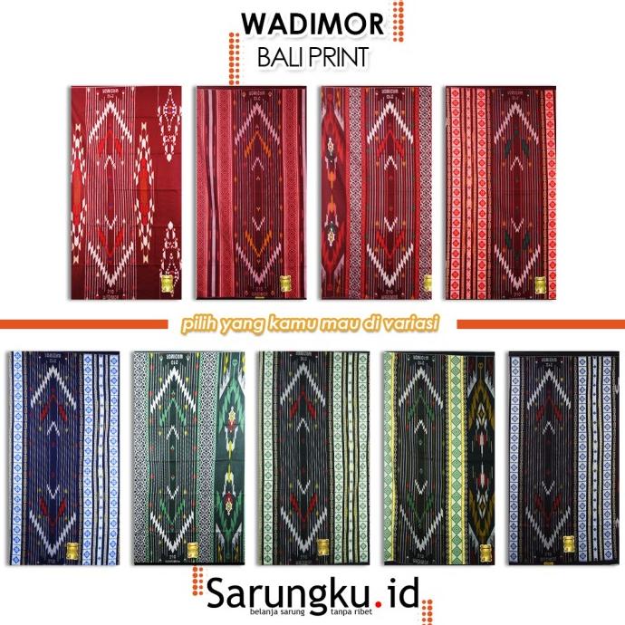 SARUNG WADIMOR BALI PRINT