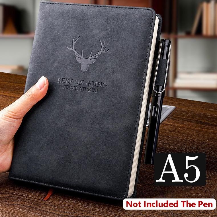 

Cuci Gudang Buku Catatan Kerja Notebook Cover Kulit Kertas A5 Agenda