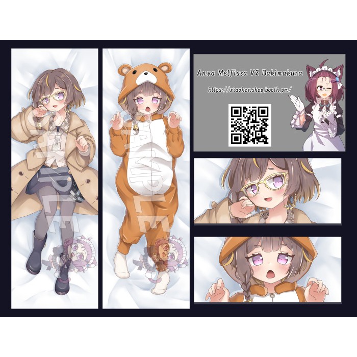 Terlaris Anya Melfissa V2 Dakimakura Hololive