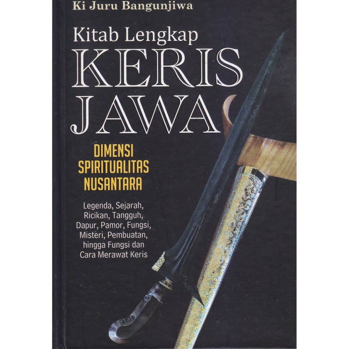 Promo Kitab Lengkap Keris Jawa Termurah