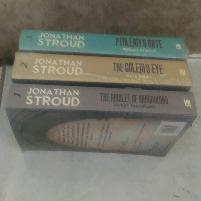 Diskon Spesial The Bartimaeus Trilogy - Sepaket : New Terlaris