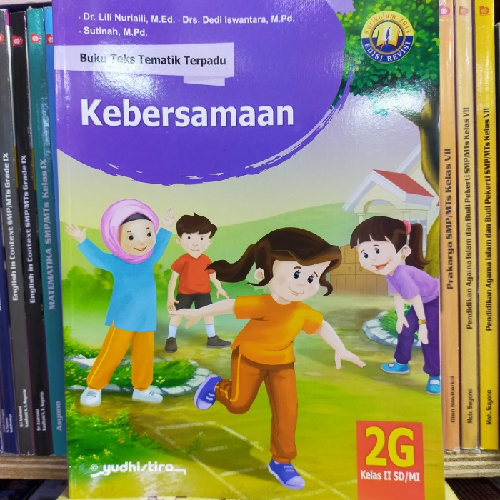 Diskon Spesial Buku Teks Tematik Terpadu Sd/Mi Kelas 2 Jilid 2G Revisi By Yudhistira Terbaru