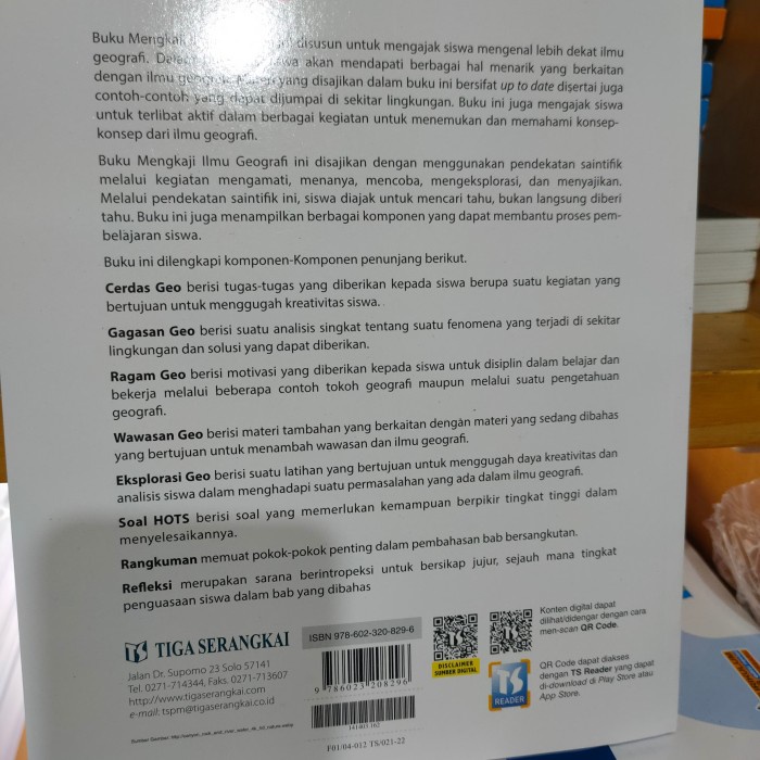 Diskon Spesial Geografi Sma Kelas X/10 Akm Hots Platinum Terbaru