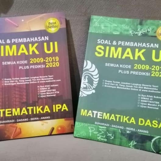 Hot Sale Simak Ui 2020 Matematika Dasar Terlaris