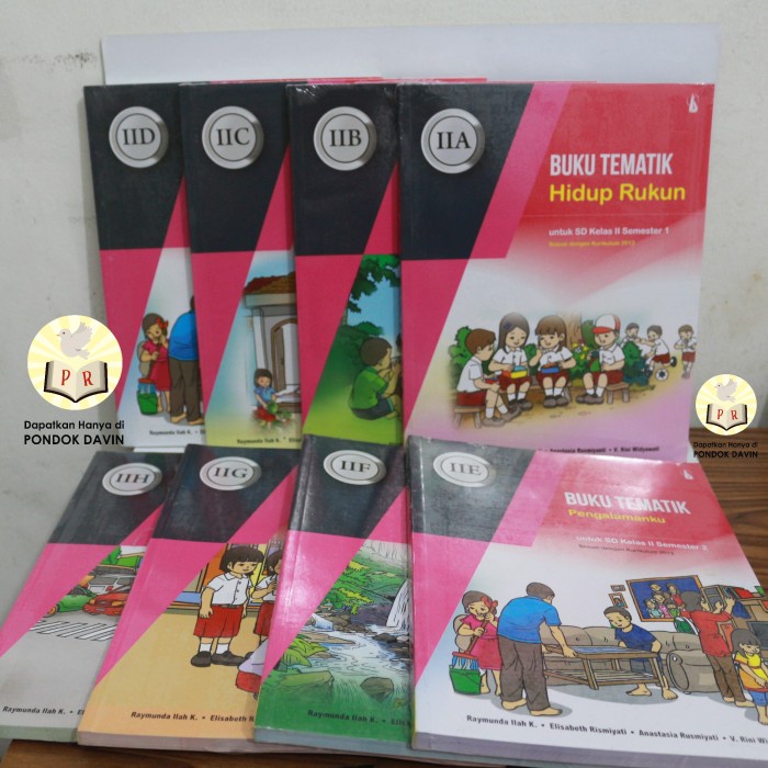 Promo Diskon Paket Buku Tematik Kelas 2 Ii Satu Tahun Kanisius Termurah