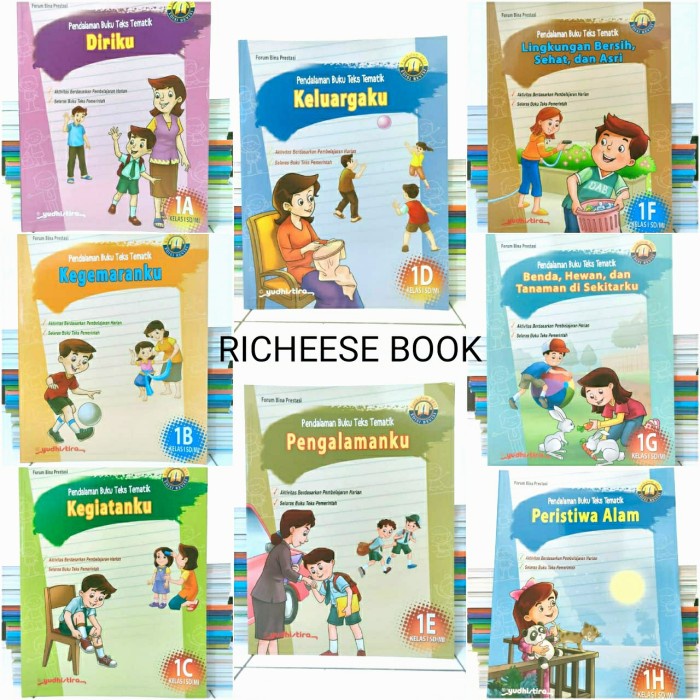 Diskon Spesial Buku Paket Pbt Lks Tematik Kelas 1 Sd Semester 1 & 2 K13 Yudhistira Terlaris