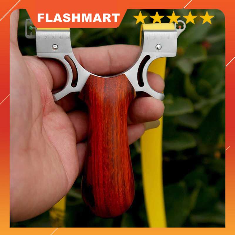 FLASHMART Ketapel Metal Slingshot Hunting Catapult - 1124