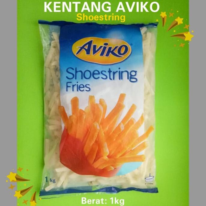 

Kentang Premium Aviko Shoestring 1 kg roc01