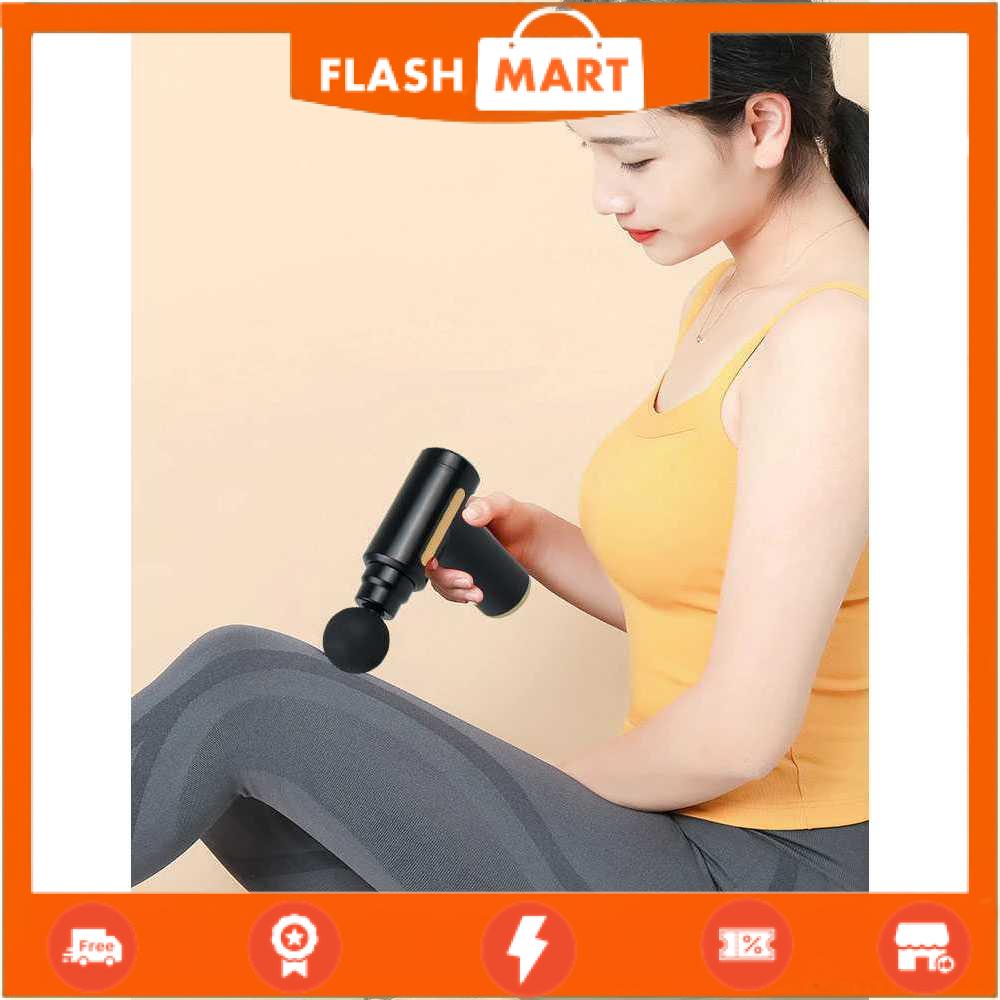 FLASHMART Alat Pijat Elektrik Pundak Punggung Tangan Massage Gun - BX720