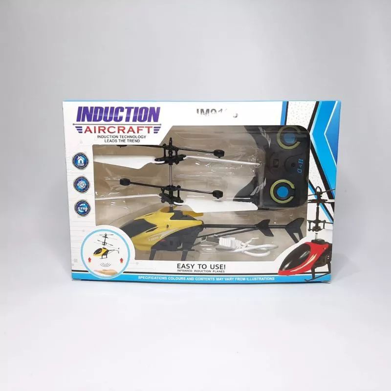 JOFESTORE88 X FerenHongXia MAINAN ANAK HELIKOPTER SENSOR TANGAN PLUS REMOTE